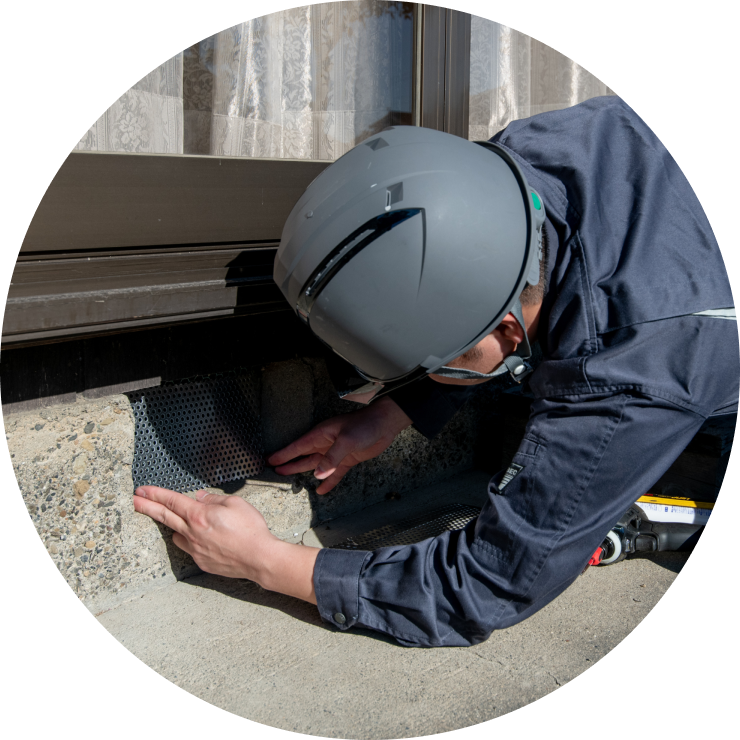 害獣駆除の対策写真