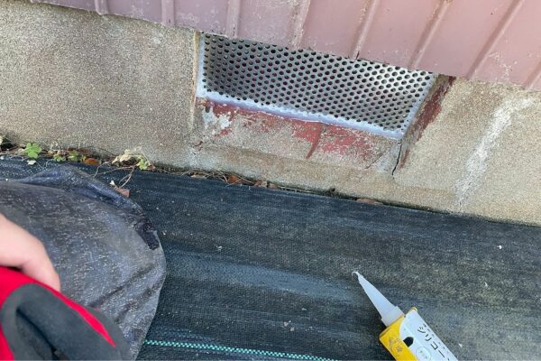 関市S様|ネズミ_金網