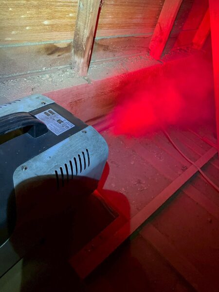 関市S様|ネズミ_薬剤散布