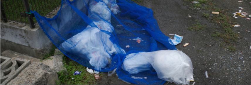 ごみ収集所の写真