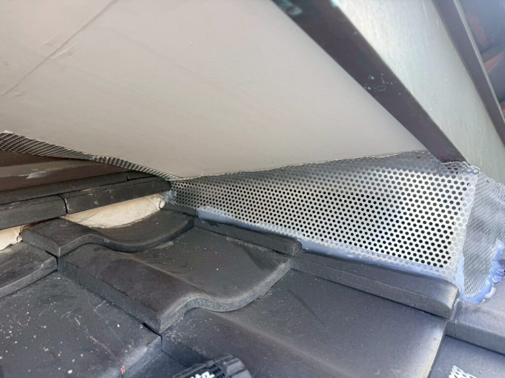 岐阜市イタチ対策工事