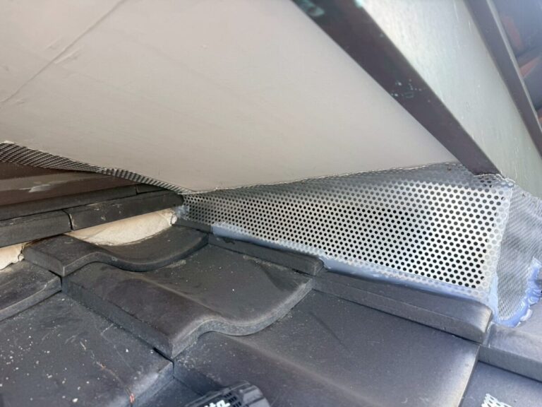 岐阜市イタチ対策工事