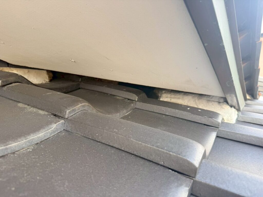 岐阜市イタチ侵入口