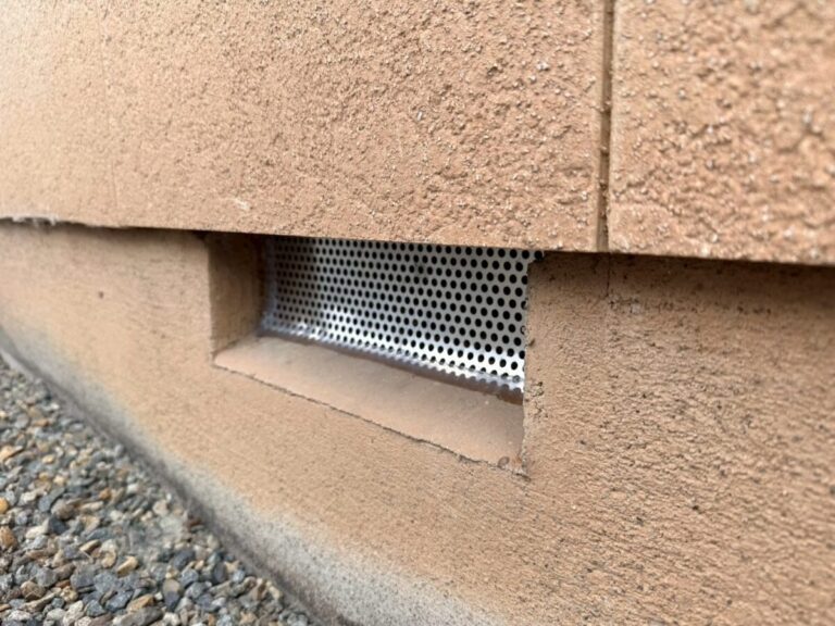 岐阜市ネズミ侵入口対策施工
