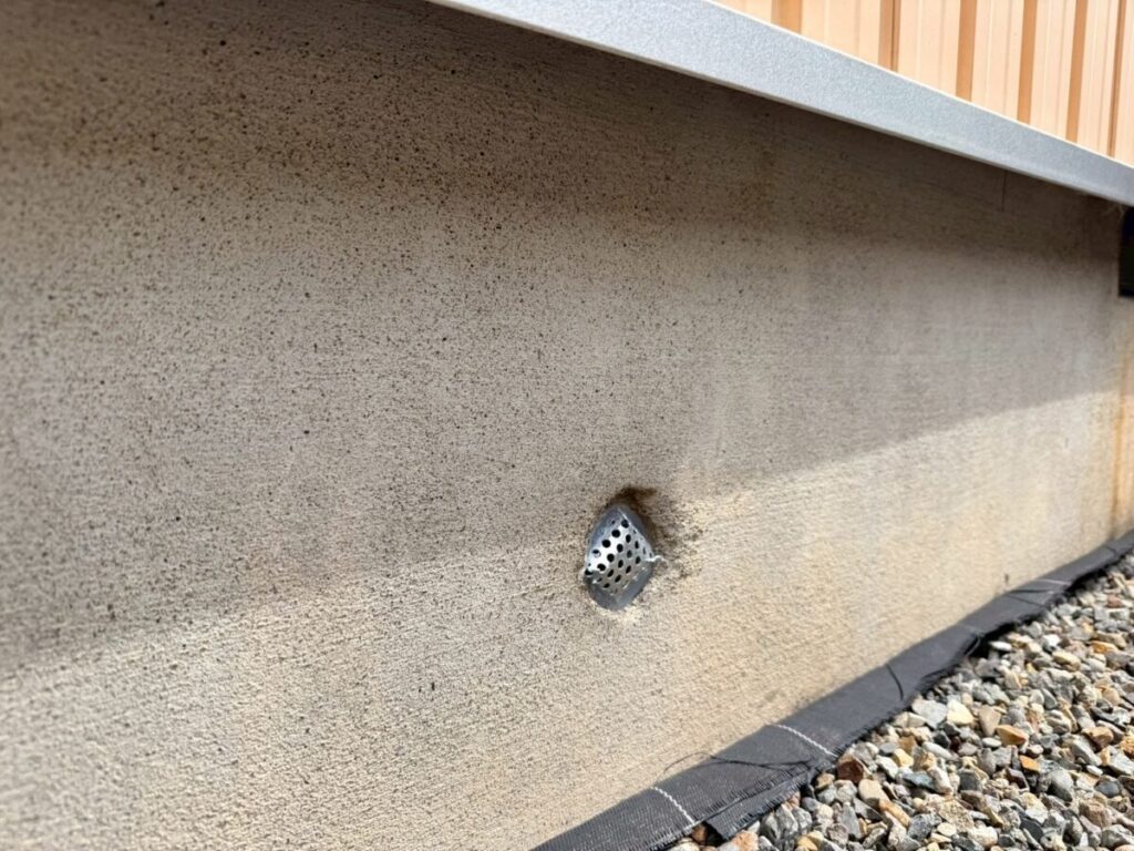 施工後：岐阜市ネズミ侵入口対策施工