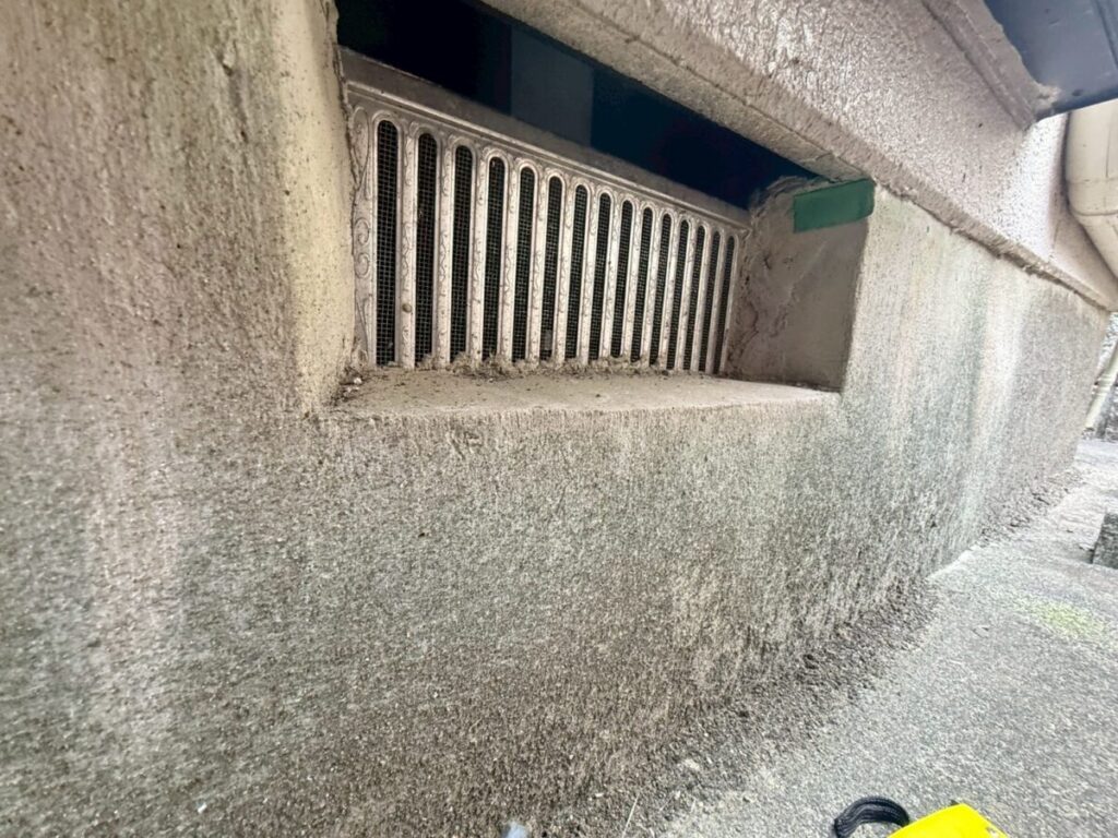 岐阜　イタチ　ネズミ侵入口