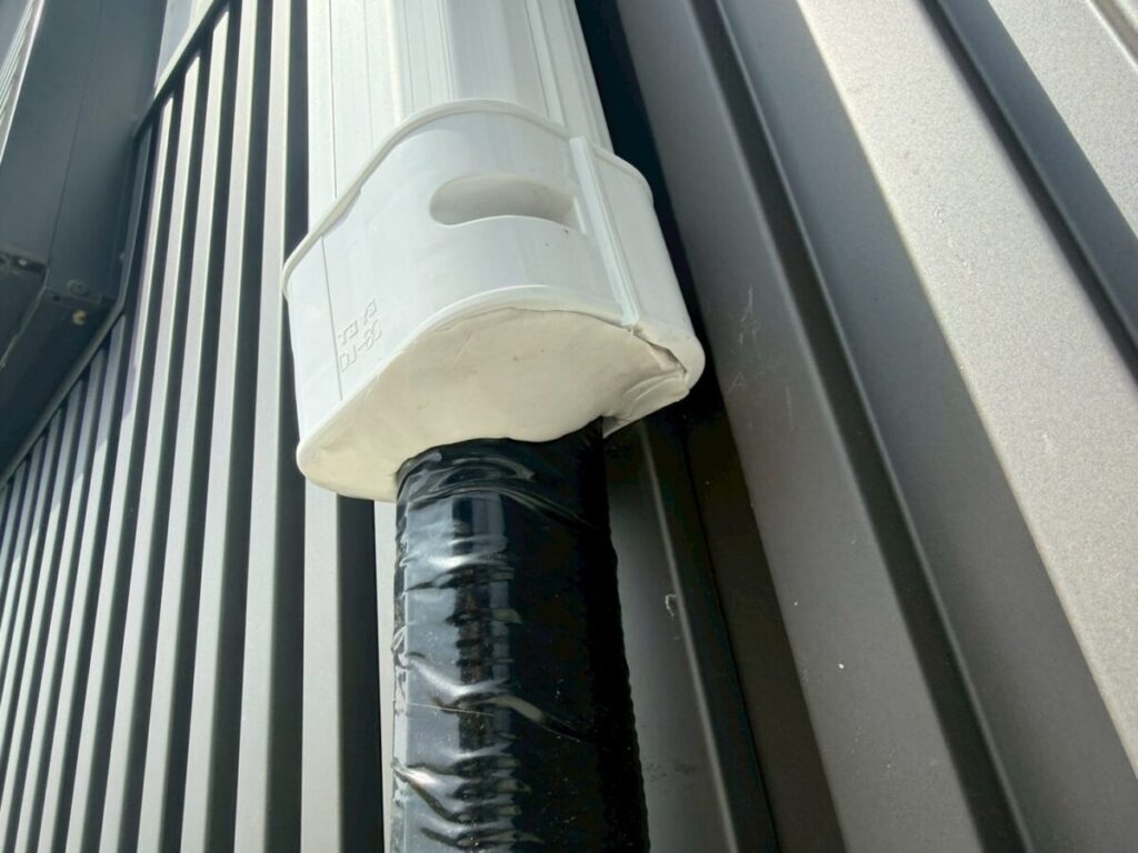 ネズミ侵入口封鎖