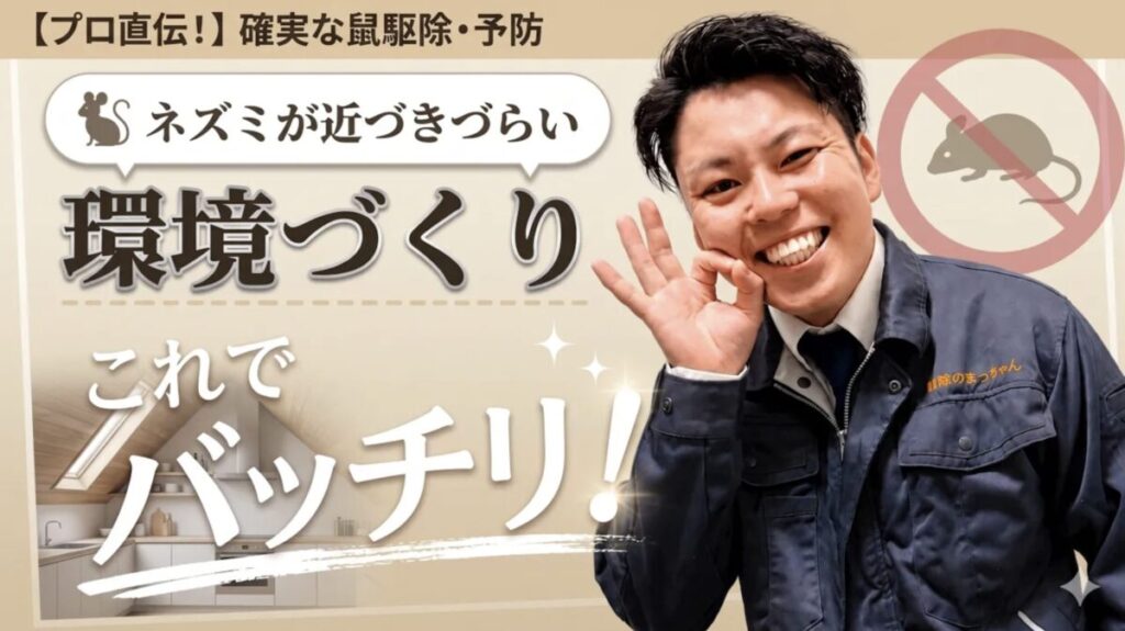 ネズミ対策youtube動画内容