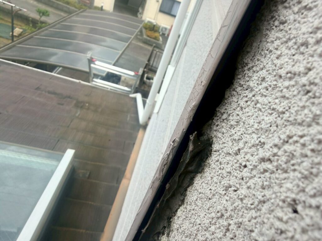岐阜県岐阜市コウモリ侵入口
